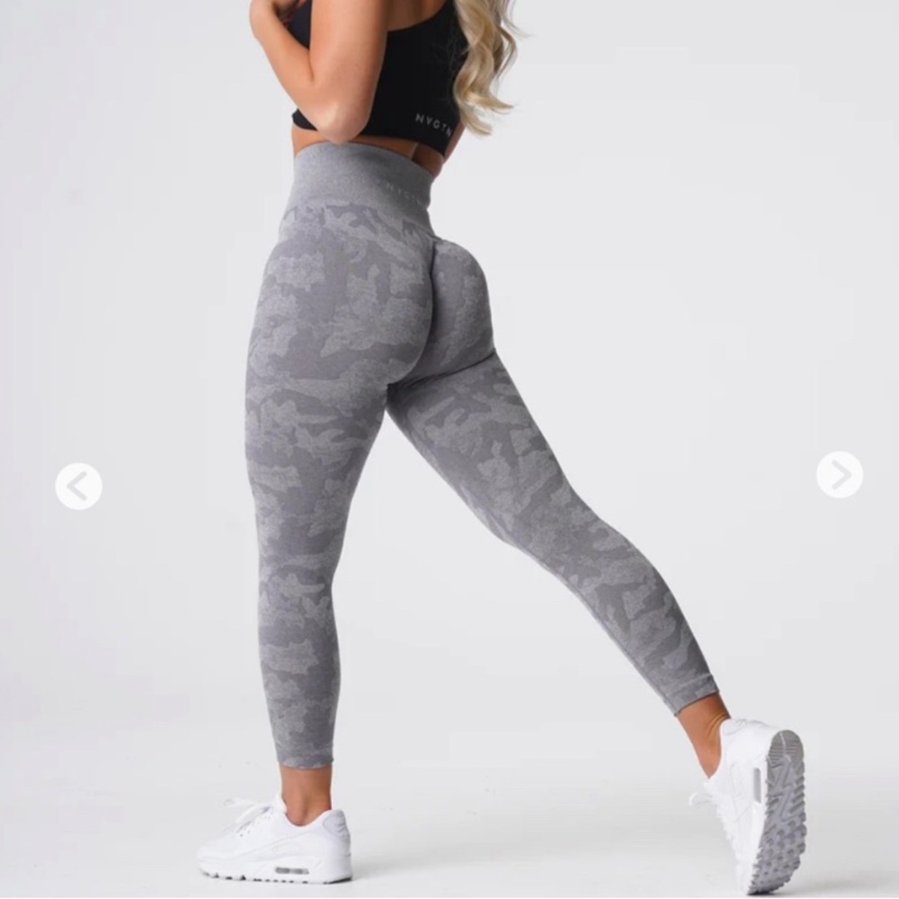 NVGTN Gray Camouflage Leggings L